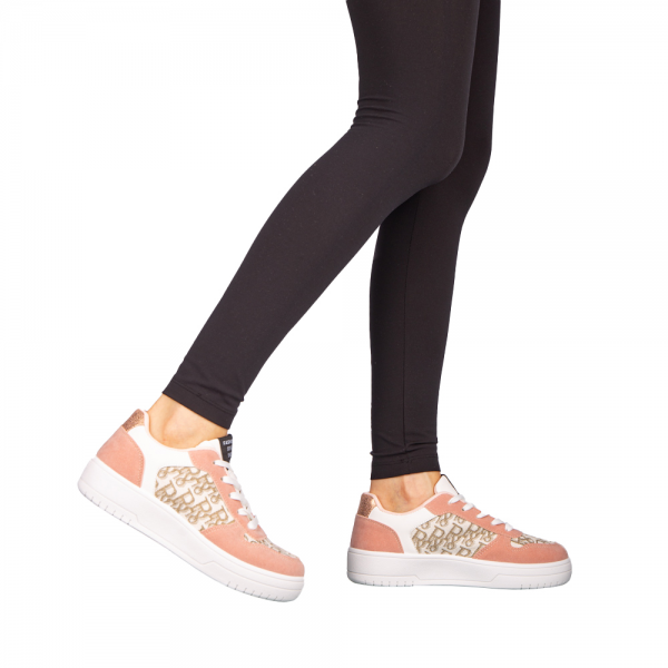 Γυναικεία αθλητικά παπούτσια Gimma ροζ - Kalapod.gr